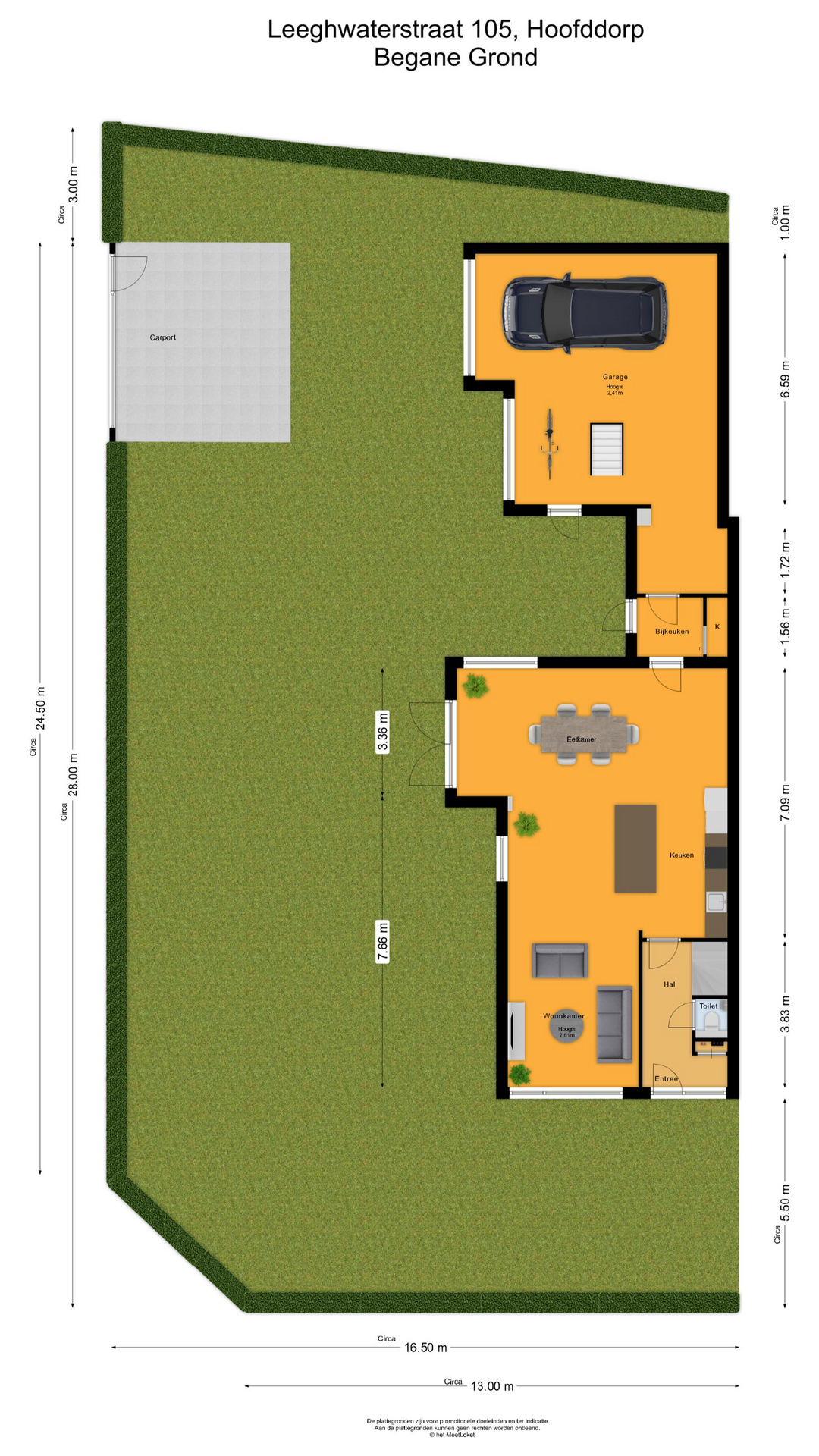 Leeghwaterstraat 105 , 2132 SR Hoofddorp map